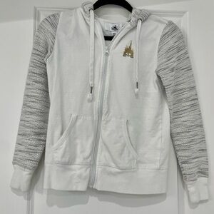 Disney White and Gray Women's Jacket